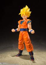 SHFiguarts Dragon Ball Z Super Saiyan Full Power Son Goku Approximately 140mm PVC & ABS Painted Movable Figure
