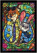 Jigsaw Puzzle Judy & Nick Stained Glass 266 Pieces (18.2x25.7cm)
