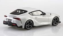 AOSHIMA 1/32 The Snap Kit Series Toyota GR SUPRA White Metallic Color Coded Plastic Model 10-B