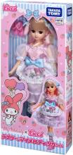 Takara Tomy Licca-chan Doll LD-28 Lovely My Melody Licca-chan Dress-up Pretend Play Toy Ages 3 and up