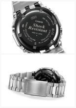 CASIO G-Shock Watch Full Metal Black Bezel GM-B2100BT-1AJF Men's Silver