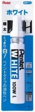 Pentel Oil Marker White X100W-LD Extra Thick