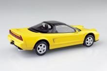 Aoshima Bunka Kyozai (AOSHIMA) 1/32 Scale Rakupla Snap Kit No. 19-IY Honda NA1 NSX (Indy Yellow Pearl) Pre-Colored Plastic Model