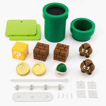 TAMASHII NATIONS SHFiguarts Super Mario Playset (SUPER MARIO) ABS & PVC Painted Finished Figure