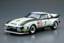 Aoshima Bunka Kyozai 1/24 The Model Car Series No.22 Mazda SA22C RX-7 Daytona 79 Plastic Model (Car)