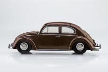 Aoshima Bunka Kyozai (AOSHIMA) 1/32 Scale Rakupla Snap Kit No. 20-TB Volkswagen Beetle (Texas Brown) Pre-Colored Plastic Model Kit