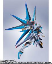 METAL ROBOT Spirits <SIDE MS> Strike Freedom Gundam Nishiki (Hatsune Miku Ver.) ABS & Die-cast & PVC Pre-painted Figure, Approx. 140mm