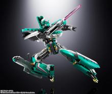 TAMASHII NATIONS Soul of Chogokin GX-115 Shinkansen Transforming Robot Shinkalion E5 Hayabusa, approximately 260mm, ABS & Die-cast, painted action figure