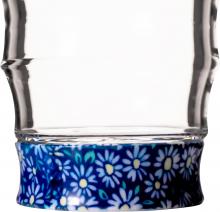 Arita Ware Romantic Glass Rock (with presentation box) Aokogiku