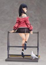 GRIDMAN DYNAZENON x Azur Lane Takarada Rikka Blue Sky Station 1/7 Scale Plastic Painted Finished Figure
