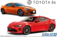 AOSHIMA 1/24 The Model Car Series No.25 Toyota ZN6 TOYOTA86 2016 Plastic Model