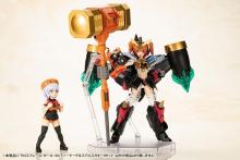 Kotobukiya King of Braves GaoGaiGar Cross Frame Girl Goldy Marg & Stealth Gao II Set, Height approx. 120mm, Non-scale Plastic Model
