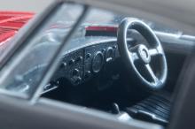 Tomytec Tomica Limited Vintage 1/64 Scale LV-215a Toyota Sports 800 Custom Color Specification, White/Red, 1965 Model, Finished Model, 336044