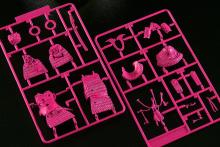 PLAMAX 1/12 Kamakura Period Armored Warrior Tsubaki No Sou Pink Color Edition 1/12 Scale Assembled Plastic Model