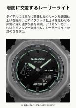 CASIO G-Shock Watch (Official Japanese Product) GA-2100K-1AJF Men's Gray