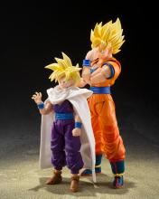 TAMASHII NATIONS SHFiguarts Dragon Ball Z Super Saiyan Son Goku (The Beginning of the Final Battle) Approximately 145mm PVC & ABS Painted Movable Figure
