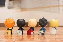 Rowtashii Noise Tekupiku Haikyu!! Kuroo Tetsuro, approximately 100mm PVC & ABS painted action figure