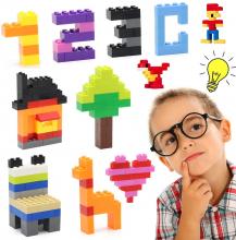 MARUMINE Classic Block Toy 1325 Piece Set, 10 Colors and Over, Great for Boys and Girls Over 6 Years STEM Toy Block Starter Set, Compatible with Major International Brands | Educational Toys