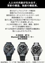 CASIO G-Shock Watch (Official Japanese Product) MT-G Sapphire Crystal MTG-B4000D-1AJF Men's Black and Silver