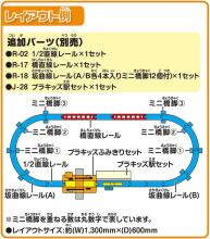 TAKARA TOMY Plarail J-27 Plakids Railway Crossing Set Train Toy for ages 3 and up
