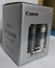 Canon standard zoom lens EF-M18-55mm F3.5-5.6IS STM mirrorless interchangeable-lens camera
