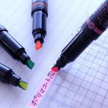 Tombow Pencil Highlighter Pen Firefly Coat 3 Color Set WA-TC3C