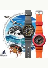 CASIO G-Shock Watch Charles Darwin Foundation Collaboration Model GA-B2100DF-1AJR Men's Gray