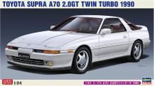 Hasegawa 1/24 Toyota Supra A70 2.0GT Twin Turbo 1990 Plastic Model 20600