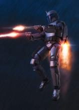 SHFiguarts Star Wars Jango Fett Approximately 150mm PVC & ABS pre-painted movable figure