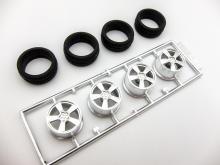 1/24 Inch Up Series No.326 Mazda RX-8 Type S (with GT W wing) Plastic Model