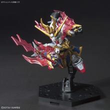SD Gundam Sangoku Soketsuden Zhang Fei God Gundam Color Coded Plastic Model BAS5056754