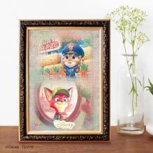 Tenyo (Tenyo) (Made in Japan) 108-Piece Jigsaw Puzzle Disney Judy & Nick 