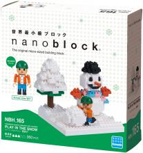 Nanoblock Stories Collection Snow Play NBH_165