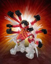 TAMASHII NATIONS Figuarts ZERO ONE PIECE (Super Fierce Battle) Monkey D. Luffy -Gomu Gomu no Hawk Gun Ranbu- Approx. 185mm PVC & ABS Pre-painted Complete Figure