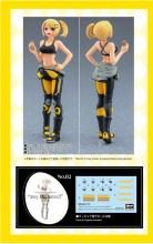 Hasegawa 1/12 Egg Girls Collection No.02 Amy McDonnell (Rider) Unpainted Resin Kit SP408