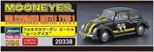 Hasegawa Model Kits 1/24 Volkswagen Beetle Mooneyes Plastic Model 20338