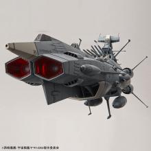 Space Battleship Yamato 2202 Earth Federation Andromeda Class Ichiban Ship Andromeda Movie Effect Ver. 1/1000 Scale Color-coded plastic model