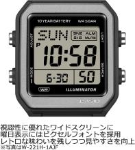 CASIO Casio Collection Watch (Official Japanese Product) W-221H-1AJF Men's Black