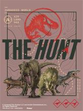 Yanoman 150 Piece Petit Paris Clear Jigsaw Puzzle JURASSIC WORLD The Hunt (7.6x10.2cm) 2308-68 No glue required No frame required Mini easel included Piece request postcard included