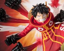TAMASHII NATIONS Figuarts ZERO ONE PIECE (Super Fierce Battle) Monkey D. Luffy -Gomu Gomu no Hawk Gun Ranbu- Approx. 185mm PVC & ABS Pre-painted Complete Figure