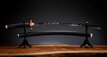 TAMASHII NATIONS PROPLICA Demon Slayer: Kimetsu no Yaiba Nichirin Sword (Tanjiro Kamado) Kyojuro Rengoku's Tsuba ver. Approx. 880mm ABS & Diecast Painted Finished Figure