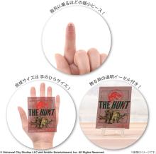 Yanoman 150 Piece Petit Paris Clear Jigsaw Puzzle JURASSIC WORLD The Hunt (7.6x10.2cm) 2308-68 No glue required No frame required Mini easel included Piece request postcard included