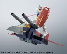 ROBOT Spirit Mobile Suit Gundam (SIDE MS) G Fighter ver. ANIME Approx. 170mm ABS & PVC painted movable figure