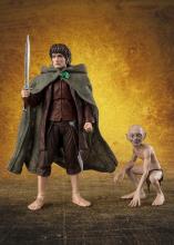 TAMASHII NATIONS SHFiguarts Frodo Baggins & Gollum (Lord of the Rings) Approx. 120mm PVC & ABS & Cloth Painted Movable Figure