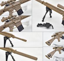 Tomytec 1/12 Little Armory LA110 M110SASS Type Unpainted Assembly Runner Kit 333548