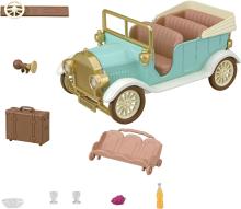 Sylvanian Families Vehicle (Classic Family Car) V-07 ST Mark Certified, Ages 3 and Up, Toy Dollhouse, Sylvanian Families, Epoch