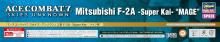 Hasegawa Creator Works Series Ace Combat 7 Skies Unknown Mitsubishi F-2A –Super Kai- Mage Squad 1/72 Scale Plastic Model SP631 (Airplane)