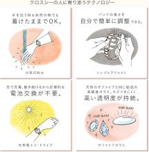 CITIZEN xC Watch Waterproof Light-powered Eco-Drive Business Style FB1405-58A Women's Pink Gold