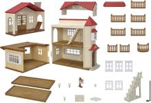 Sylvanian Families Large House With Red Roof-Attic (Secret Room) - Ha-51