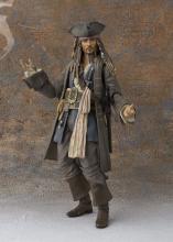 SHFiguarts Pirates of the Caribbean Captain Jack Sparrow Approximately 150mm ABS & PVC Pre-painted Movable Figure